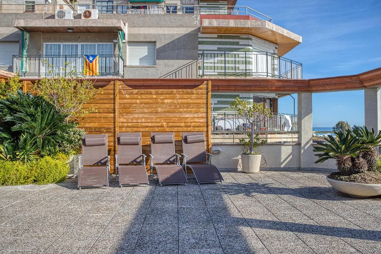 Vistas Al Mar. Gran Terraza Apartment Calella